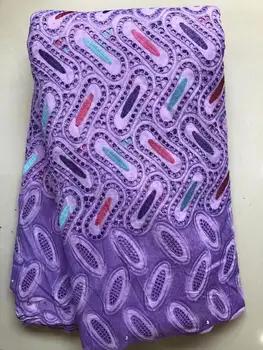 

2019 popular High Quality Swiss Voile Laces Switzerland Cotton African Dry Cotton Lace Fabric 2019 Nigerian dress XSOC036