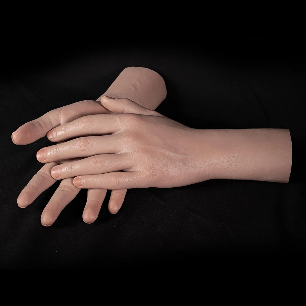 Mannequin Hand Arm Jewellery Watch Ring Bracelet Display Stand Art Practice Nail Practice Mannequin Nail Art Trainer Hand