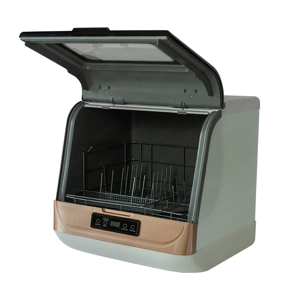 Dwst05 Mini Home Dishwasher Washing Desktop Dish Washer Portable