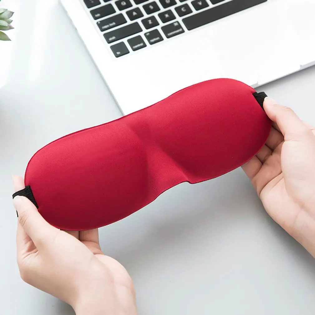 Маска для глаз 3D стерео спящие очки затенение сна легкие и дышащие мужские и женские ланч-брейк защита для сна глаз