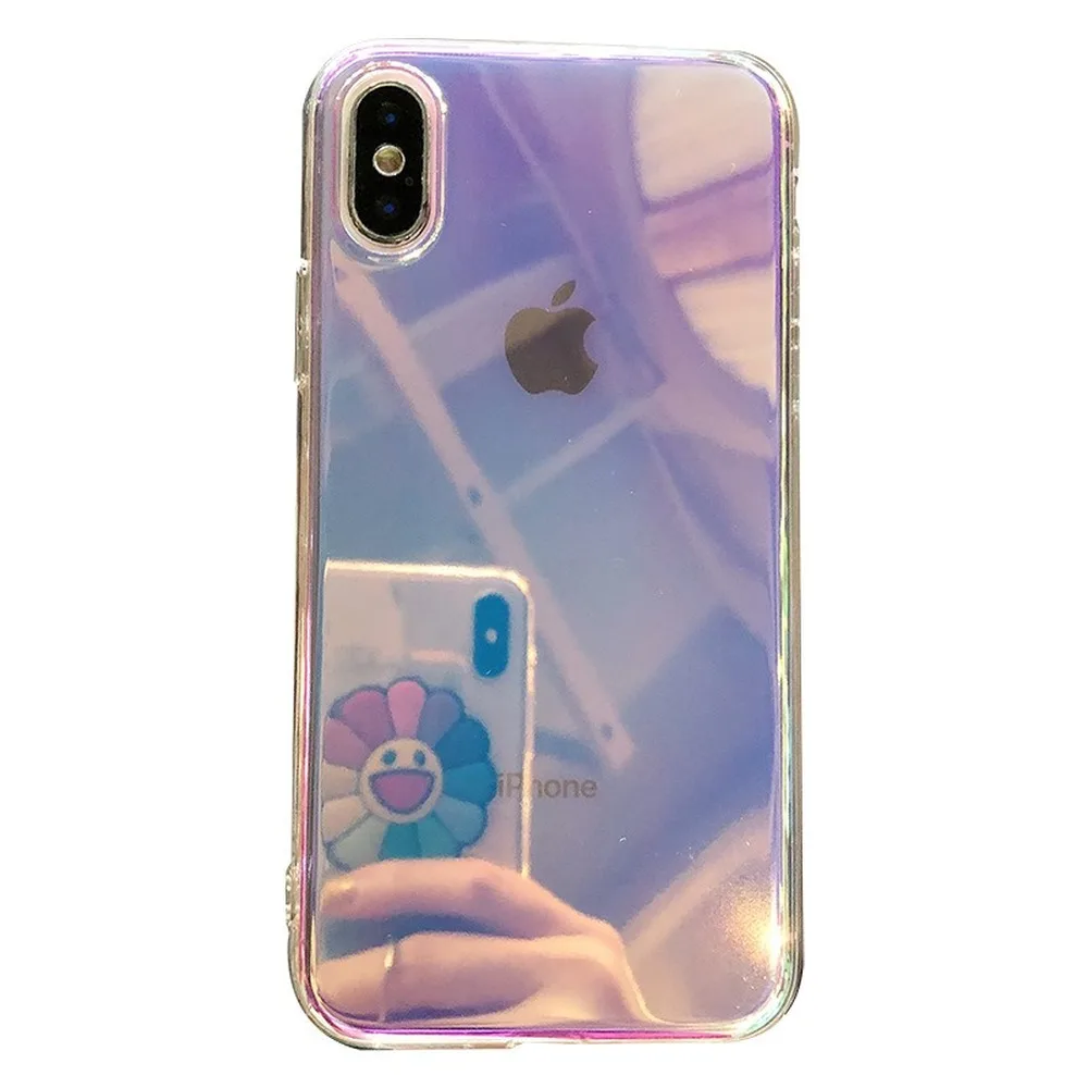 Холодный воздух покрытие зеркальный чехол для телефона для IPhone 11 Pro Max X XS Max устойчивый противоударный бампер чехол для IPhone 6 7 8 Plus Funda