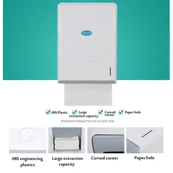 

Bathroom Tissue Dispenser Wall Mounted Tissue Box Holder Kitchen Paper Holder Kitchen Paper Towel Dispenser Toilet Paper Holder