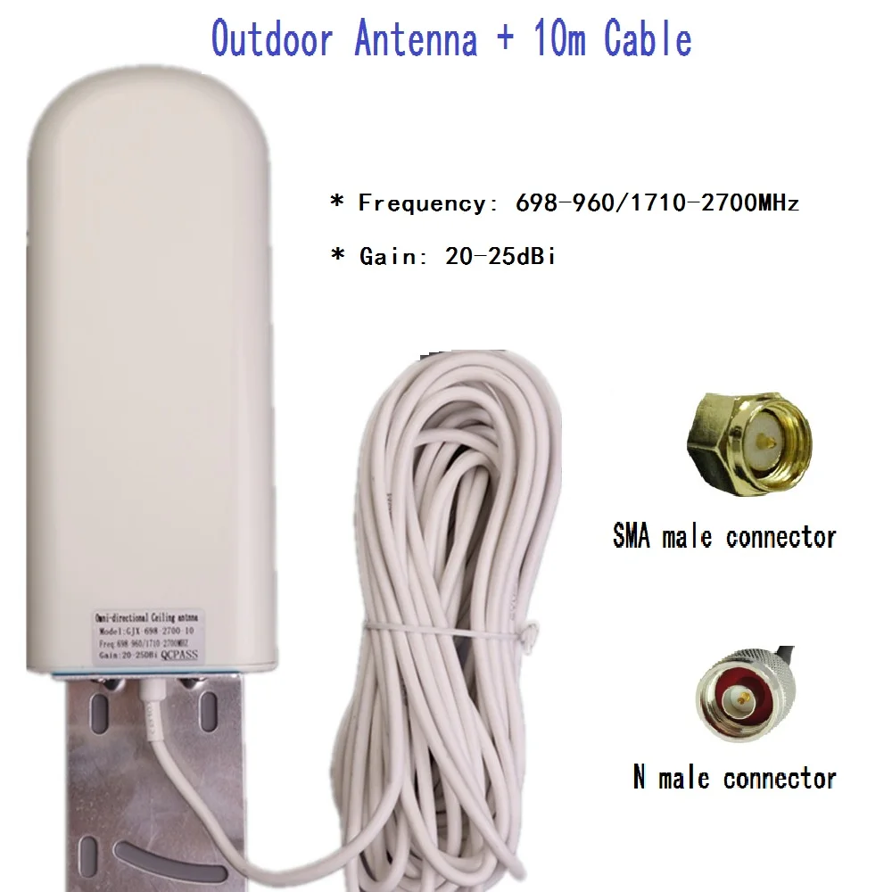 Antenna Esterna Di Comunicazione Per Router Wifi 2G 3G 4G Amplificatore Di Segnale Mobile Umts Lte Ripetitore 900 1800 2100 Booster Di Segnale
