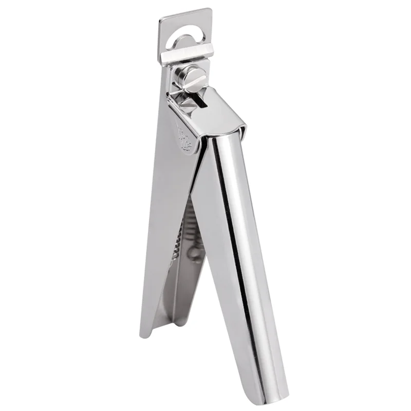 Stainless Steel Nail Clipper Cutting Machine Professional Nail Trimmer Straight-Line Pattern YZJ-1 - Цвет: Silver