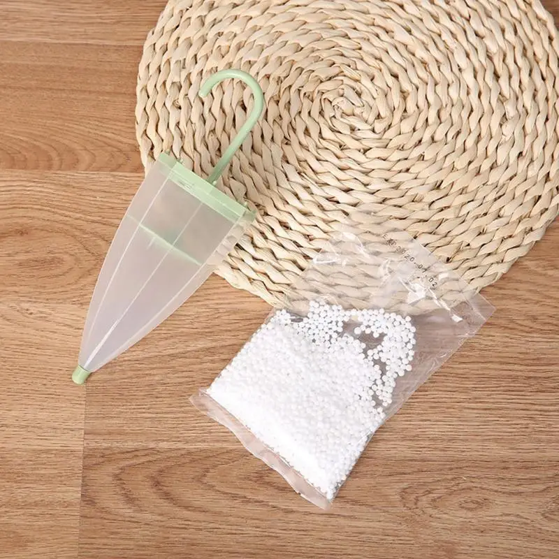 Promotion! Mini Umbrella Moisture Absorbers Box Household Replaced Hanging Wardrobe Box With Desiccant Cleaning Dehumidifier Too