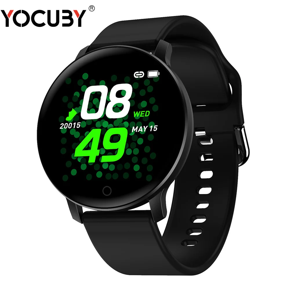 Спортивные Смарт-часы, мужские автоматические часы с монитором ...