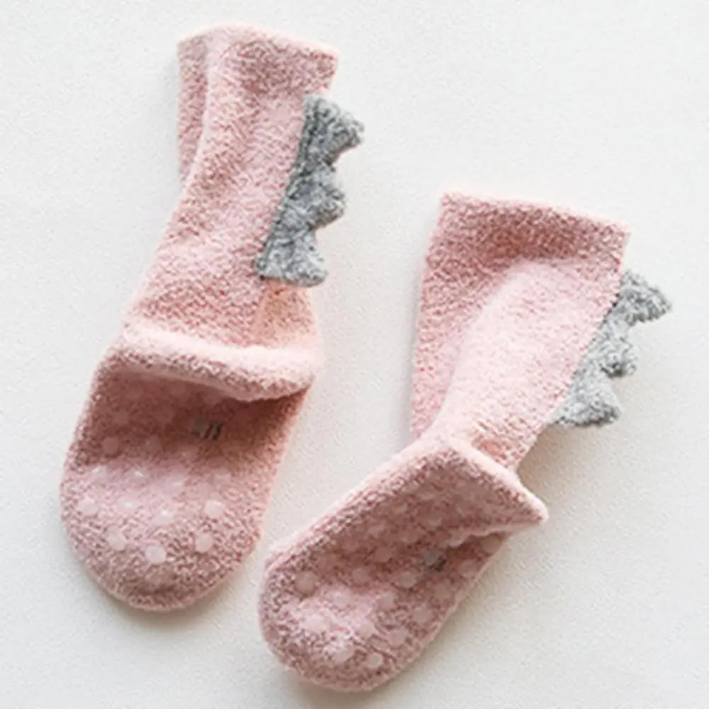 

Мягкие легко моющиеся Повседневные детские носки для новорожденных, 1 пара, удобные зимние