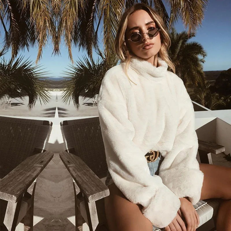 

Sweater women new 2019 high collar long-sleeve spring and autumn fashion hot sell Europes wind womens sweaters vestidos ONY0995