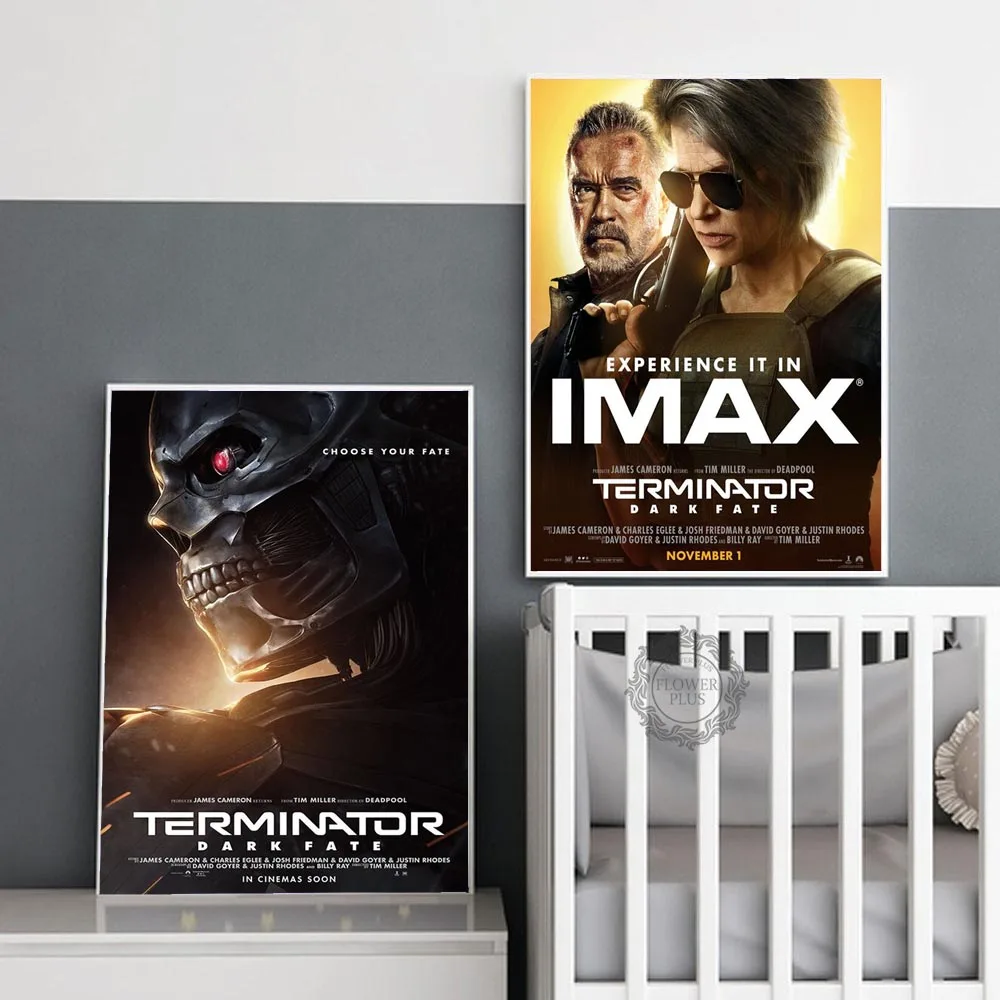 Art-Decor-Terminator-Dark-Fate-Classic-Movie-Series-Arnold-Schwarzenegger-Wall-Art-Canvas-Painting-Poster (4)