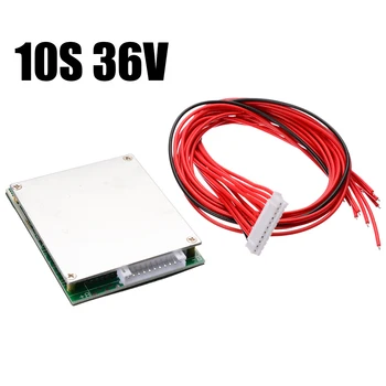 

BMS10S 36V 35A Lithium Li-ion Battery Protection Board BMS PCB with Balancer Board Power Bank Charger for Ebike Electric Bicycle