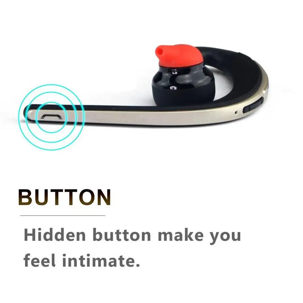 Wireless Bluetooth Sport Headset Headphone Over Ear Earphone with Mic Noise Cancelling for iPhone Samsung Galaxy Xiaomi LG