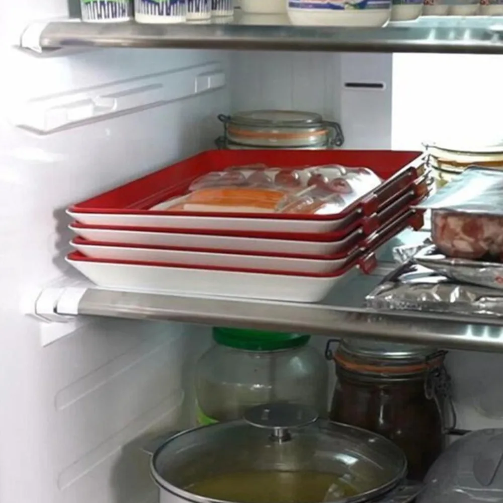 Кухонные принадлежности, творческая пища, лоток для сохранения вакуума, вакуумный поддон, лоток для сохранения пищи