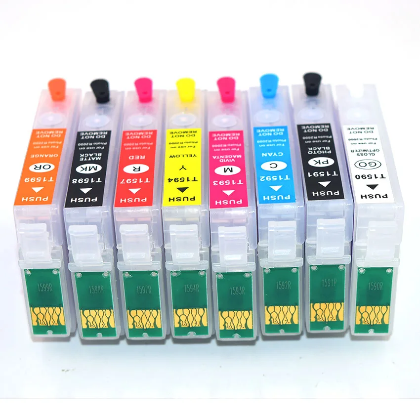 Картридж для принтера Epson Stylus R2000 8 цветов * 15 мл|color cartridges|cartridge for printerink cartridge epson |