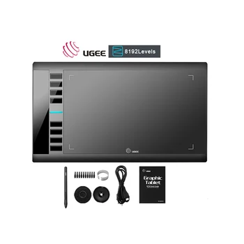 

Graphics Tablet Ugee M708 V2 Digital Drawing Graphics Tablet 8192 Levels Upgraded Free Driver English/Russian/Mult-languages