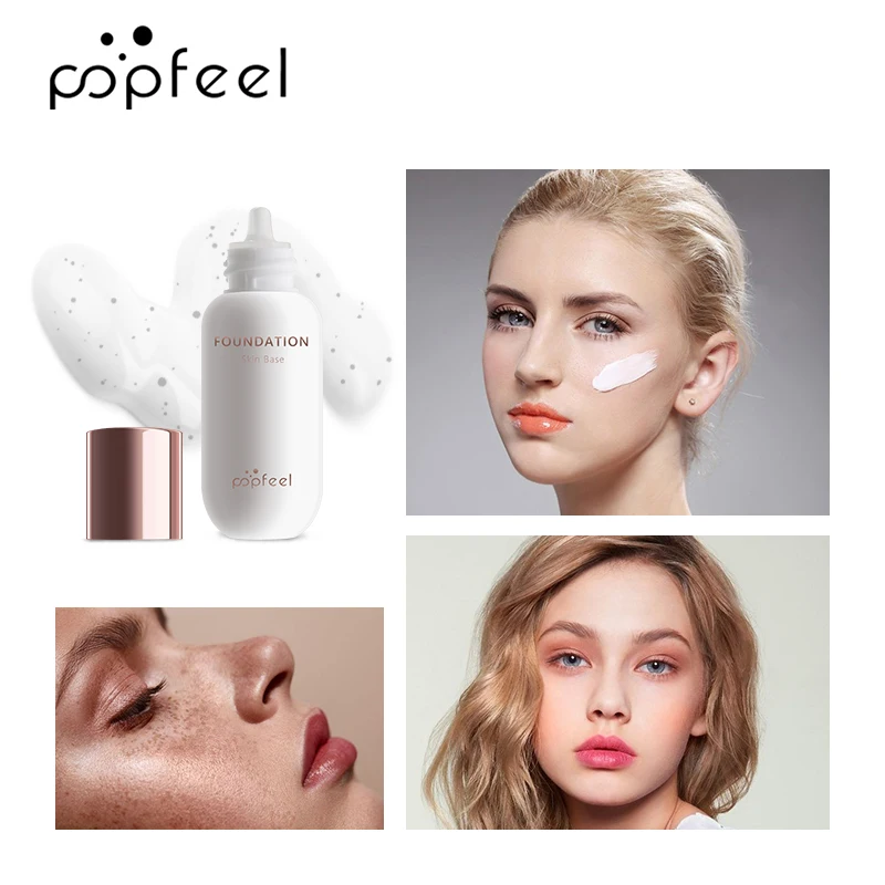 POPFEEL 30 мл, основа для лица, меняющая цвет, Жидкая основа, контроль над маслом, консилер, увлажняющий стойкий макияж для лица, базовый крем