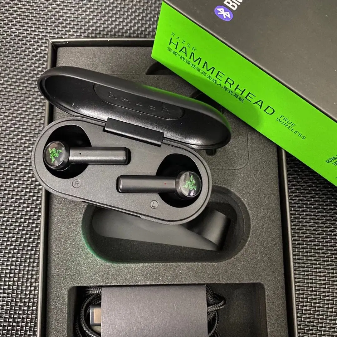 2021 наушники молотковая голова для Razer настоящая Беспроводная bluetooth-гарнитура tws