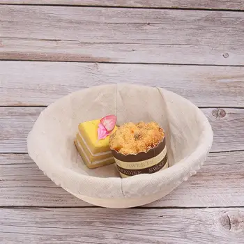 

3Pcs Rattan Dough Proofing Basket Bread Making Loaf Dough Rising Basket Bread Baking Tool (Beige)