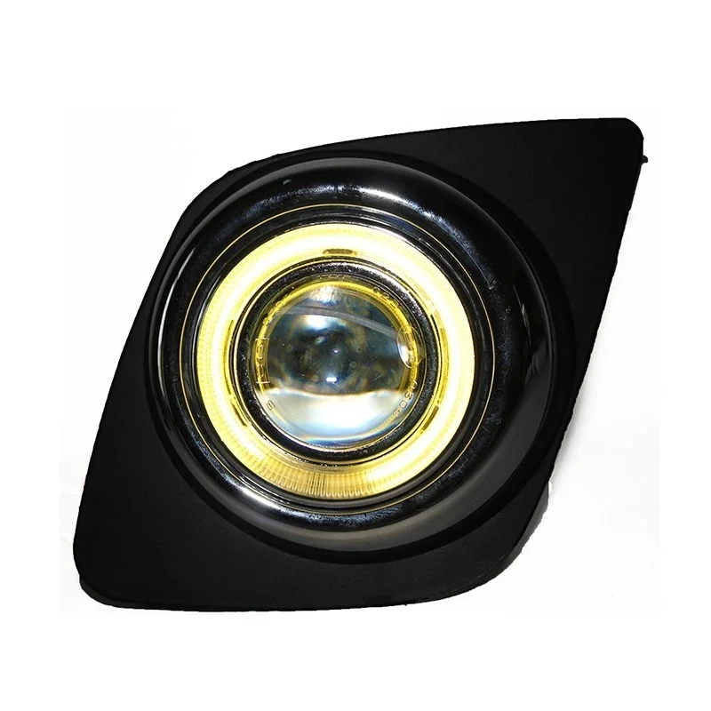 Инновационные светодиодные дневные ходовые огни Eosuns Cob Angel Eye Drl + противотуманная