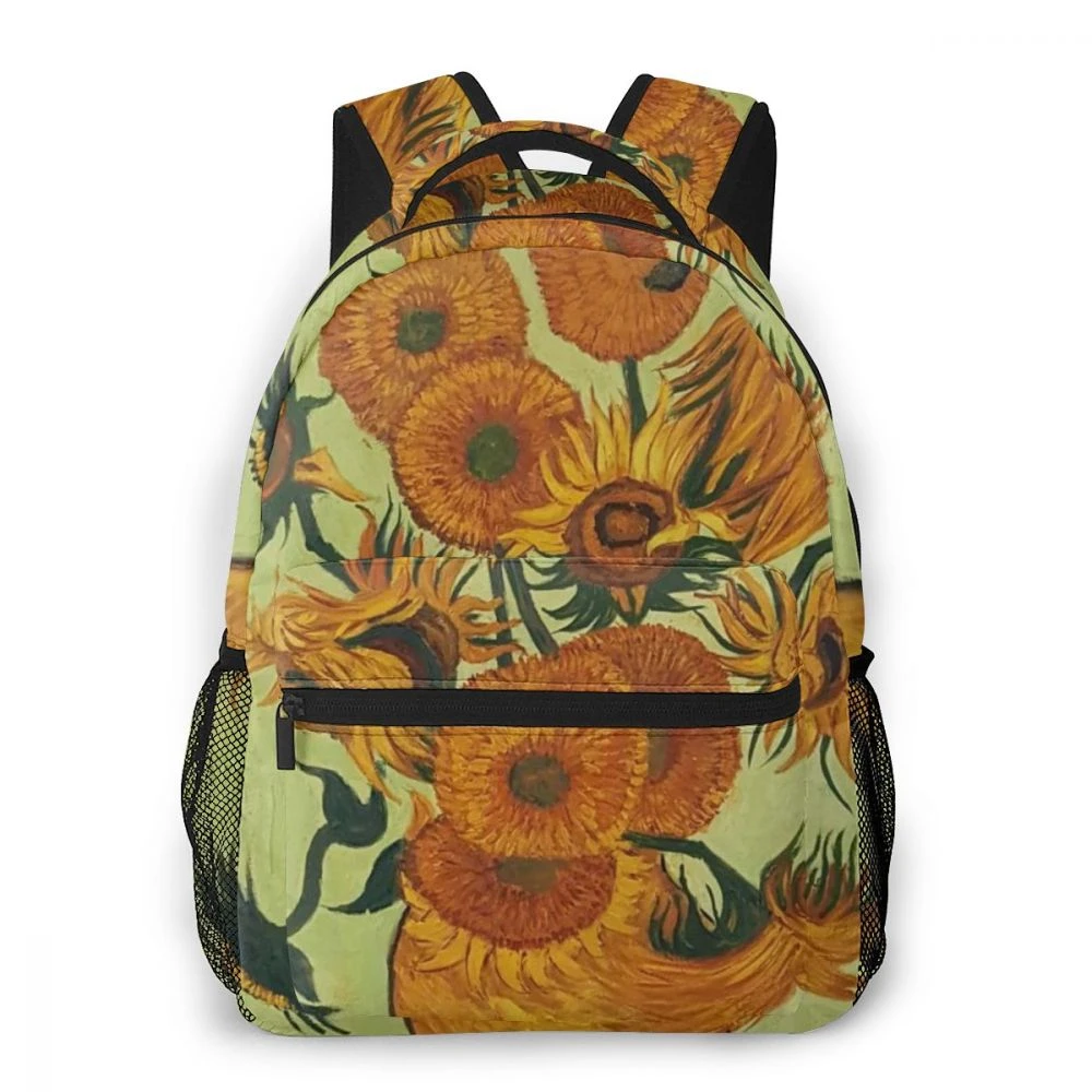 sunflower backpacks for school