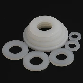 

1000pcs/lot M2 M2.5 M3 M4 M5 Nylon Gasket Washers Insulation Rubber Gaskets Kit O-Ring Seals 1mm thickness