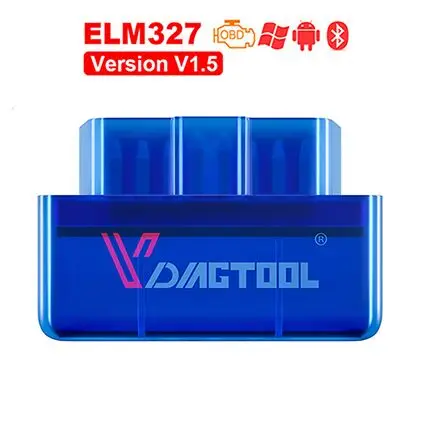 OBD V2.1/V1.5 Мини ELM327 OBD2 Bluetooth Авто сканер OBDII 2 автомобиля ELM 327 Тестер диагностический инструмент для Android Windows Symbian - Цвет: bluetooth v1.5