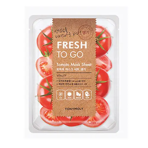 Tomato 1pcs Dr. Jart дермаска лист Маска увлажняющий отбеливающий уход за лицом JM маска лечение акне Отшелушивающий, для лица Корея Косметика 1 шт - Цвет: Tomato 1pcs