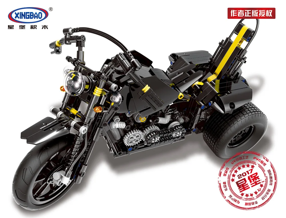 XINGBAO Xb03020 креативная научно-техническая серия сверхмощный локомотив Собранный вставленные строительные блоки образовательный CHIL