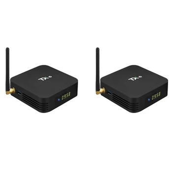 

TX6 Android 9.0 TV Box 4+64G Wifi Quad Core 2.4G/5G Dual WiFi USB 3.0 BT 4.1 4K Set Top Box TX6 Media Box