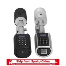 L6PCB smбез ключа дверной замок цилиндр RFID Клавиатура комбинация электронный дверной замок Bluetooth приложение цифровой дверной замок