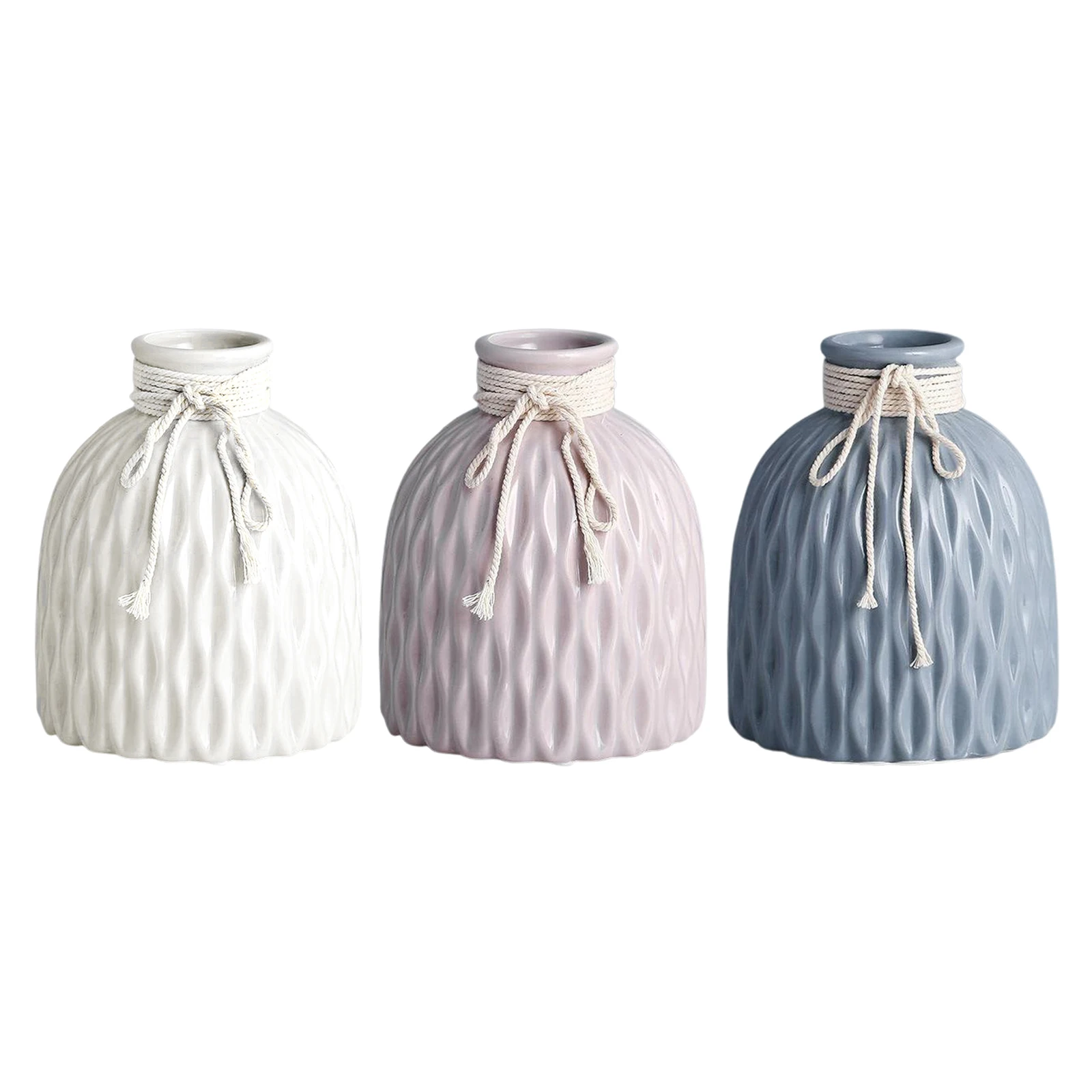 Nordic Style Ceramic Flower Vase Art Decor Holiday Decoration Home Wedding New