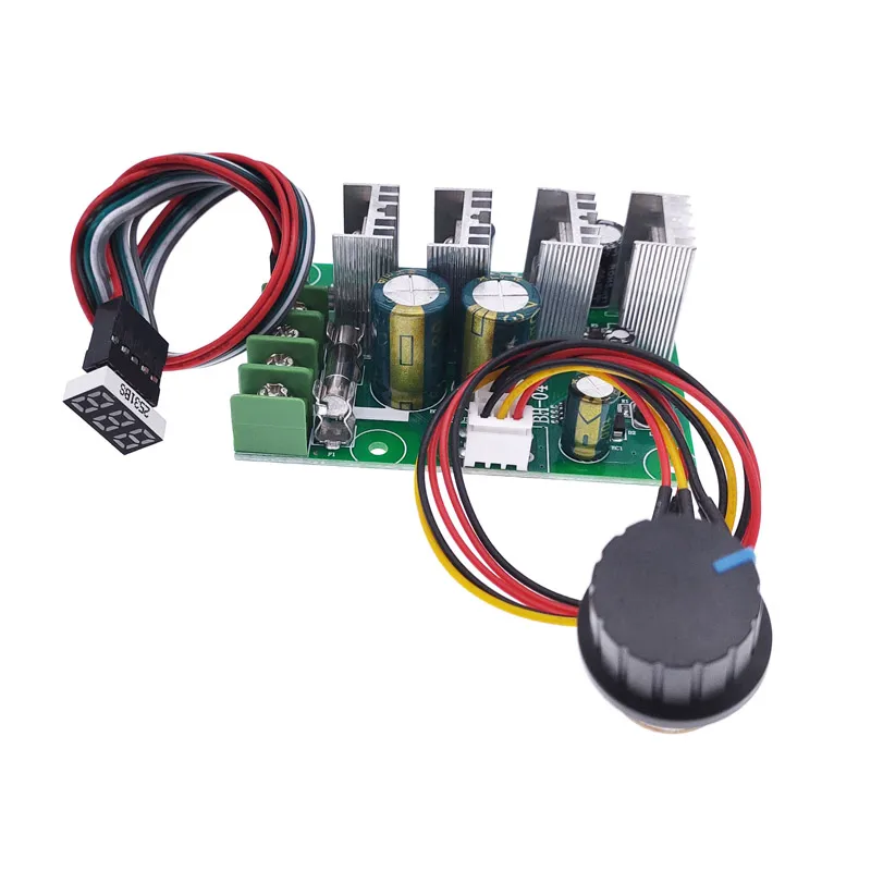 Digital display PWM speed controller 30A DC motor 0~ adjustable drive module Input 12V 24V