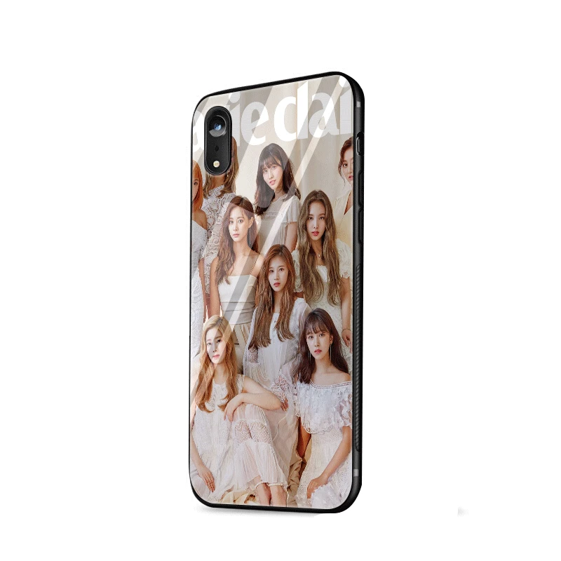 Чехол для телефона из ТПУ стекла для iPhone 5 5S SE 6 6S 7 8 Plus iPhone 11 Pro XR X XS максимальный чехол Twice Mina Momo Kpop