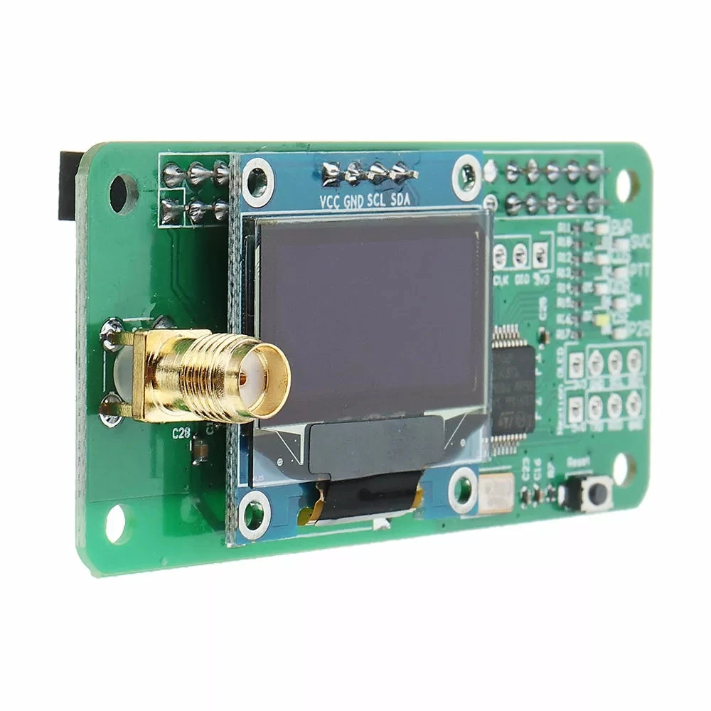 Antenna + Aluminum Case + OLED MMDVM Hotspot Support P25 DMR YSF For Raspberry Pi uhf vhf hotspot