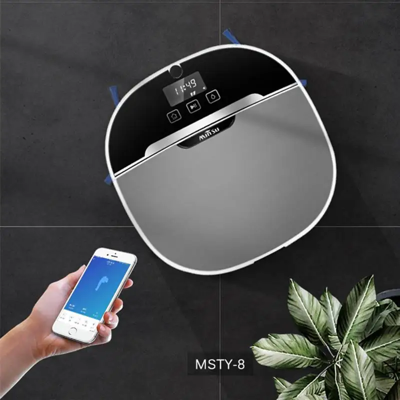 

MinSu MSTY-8 2 In 1 Intelligent Navigation Vacuum Cleaner Voice Remote Control Robot Cleaner Mop 2200Pa Suction LED Showing