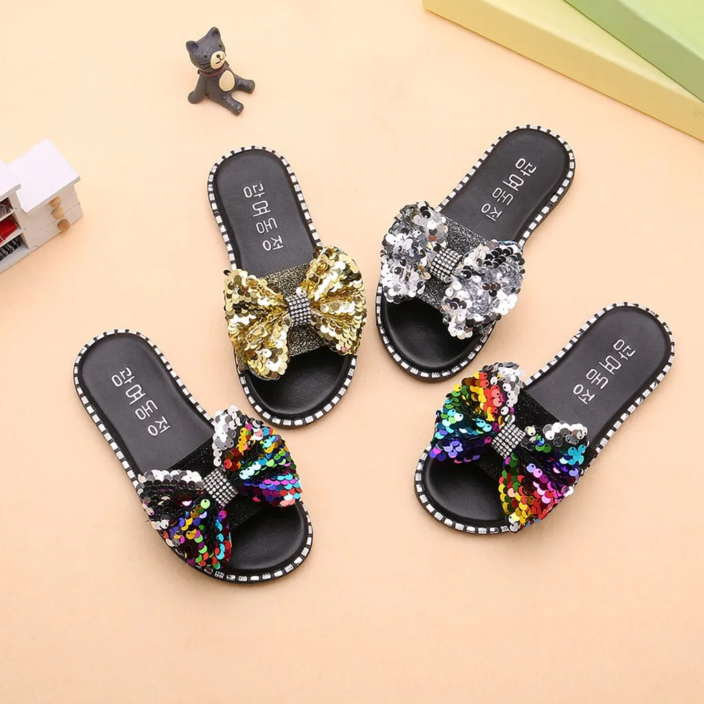 

2019 Summer Fashion Children's Outdoor Beach Sandals Kids Girls Autumn Slippers Baby Funny Shoes Toddler Indoor Home Flip Flops