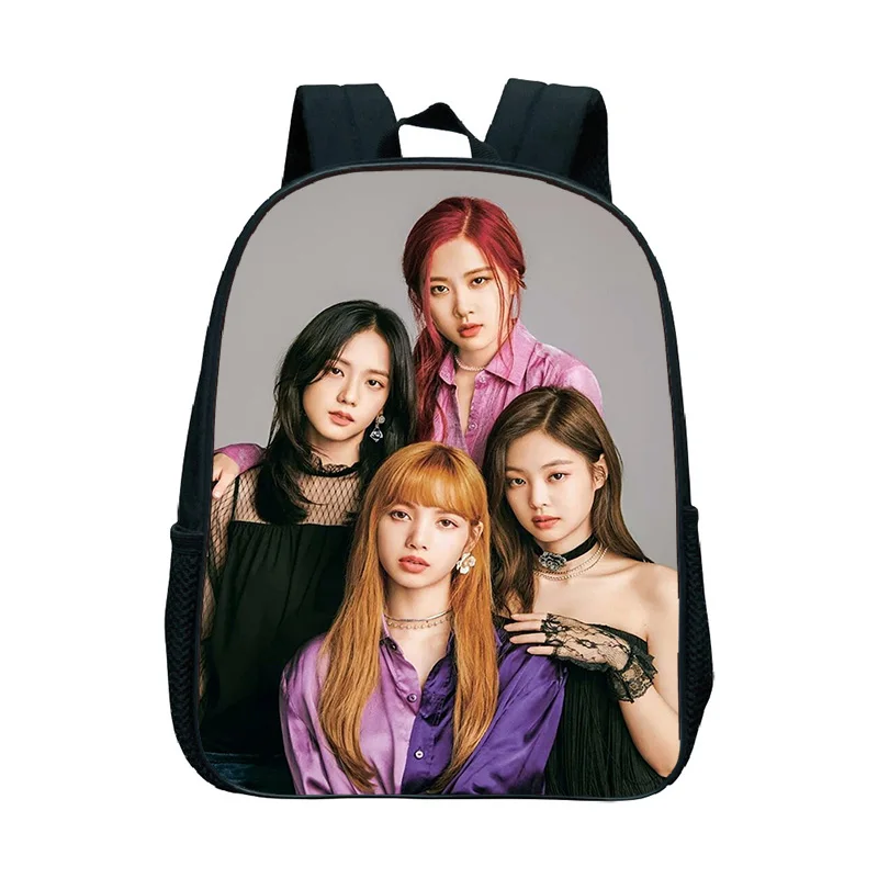 Blackpink джисо Дженни Детский рюкзак для детей Для мальчиков и девочек, школьные ранцы Лиза детский сад рюкзаки детские Портативный сумка