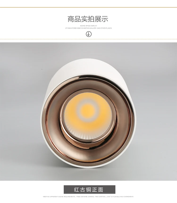 10 шт. 15 Вт 20 Вт Cob Dimmable Levou даунлайт колесо 220 в 230 в 240 в 110 В Внутренняя кухня комната проводящая освещение