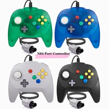 

New NEW [New Version]Classic Mini N64 Controller Retro Gamepad Joystick Replacement for N64 Console Video Game System(Design