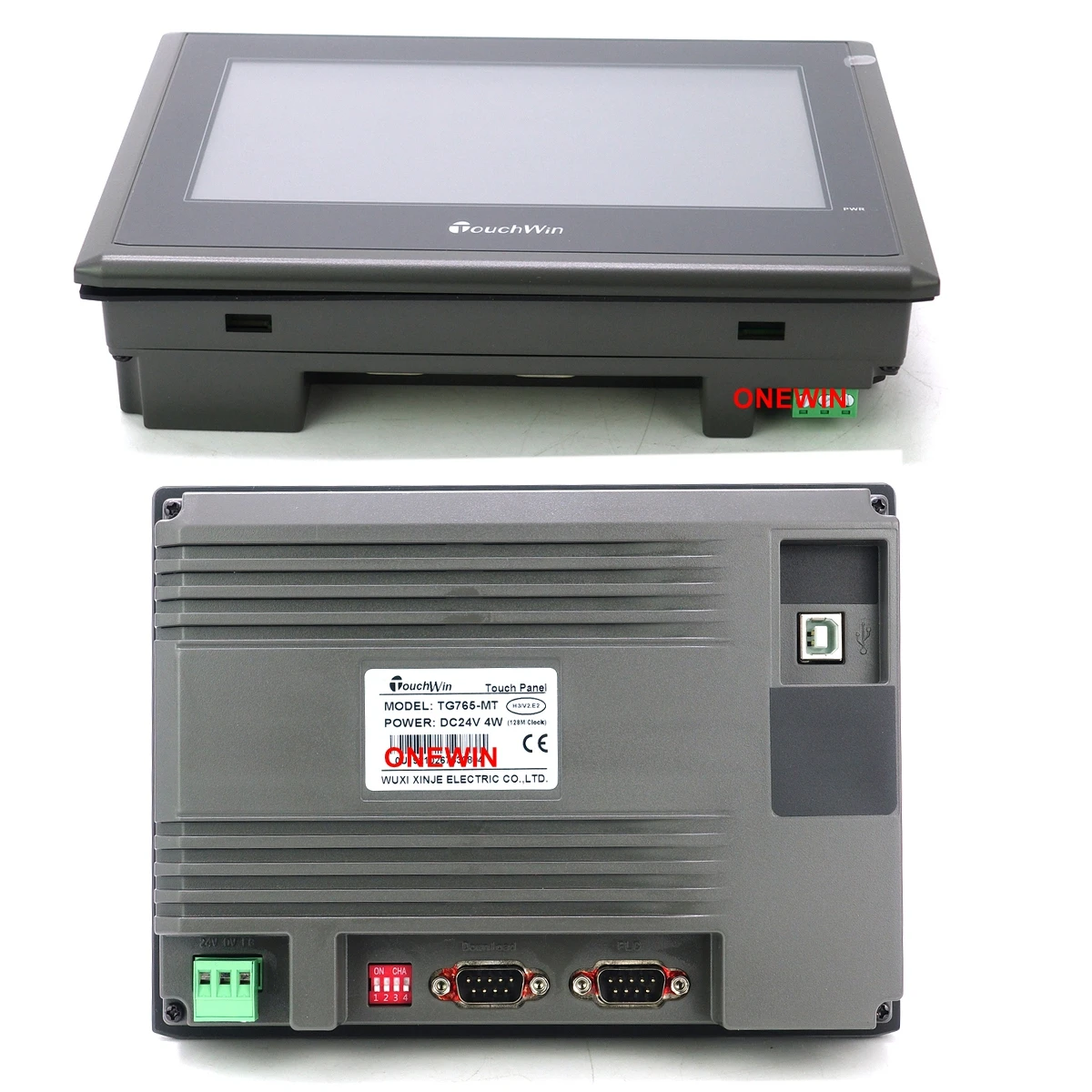 Фото XINJE TouchWin TG765-MT TG765-UT TG765-ET TG765-XT-C TG765S-MT TG765S-XT TG765S-UT HMI с сенсорным экраном 7 дюймов USB Ethernet №3