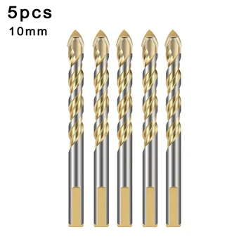 

5/6/8/10/12mm Carbide Alloy Triangle Spiral Drill Bits Concrete Wall Hole Saw