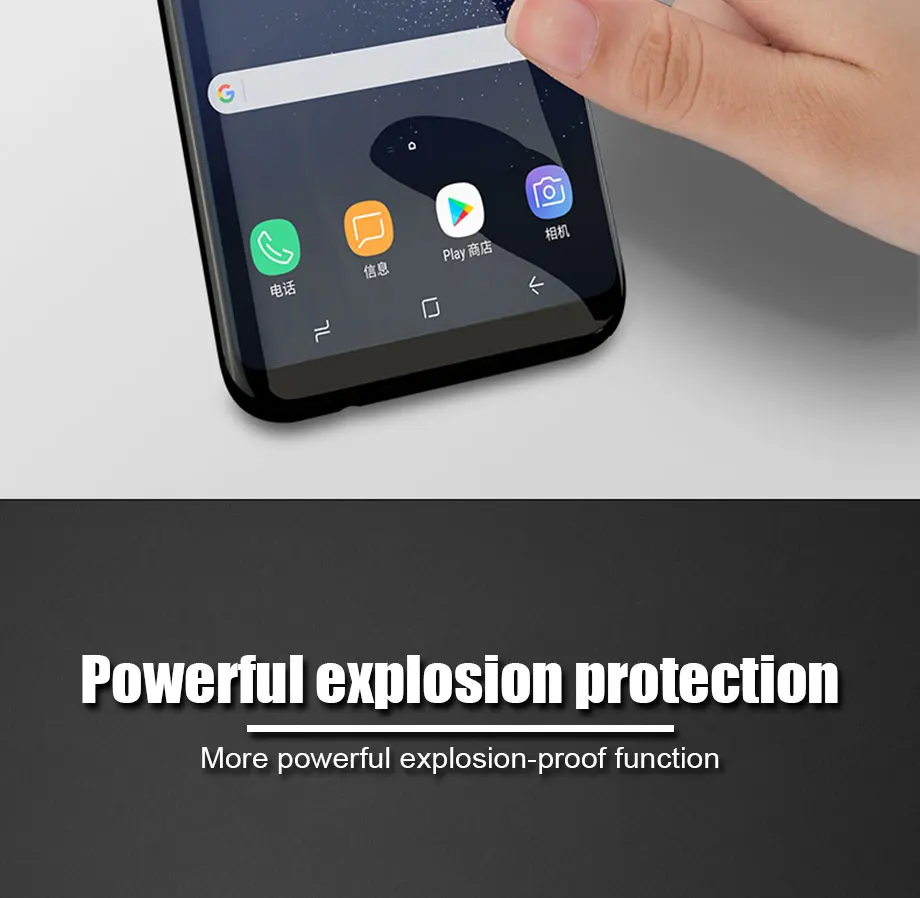 500D изогнутое полное покрытие экрана протектор для samsung Galaxy S8 S9 Note 9 8 10 закаленное стекло для samsung S9 Plus S6 S7 Edge стекло