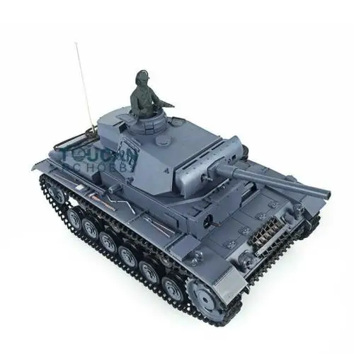1/16 Henglong 6 0 Пластик Пособия по немецкому языку Panzer III L RTR Р/У танки 3848 Сталь редуктор
