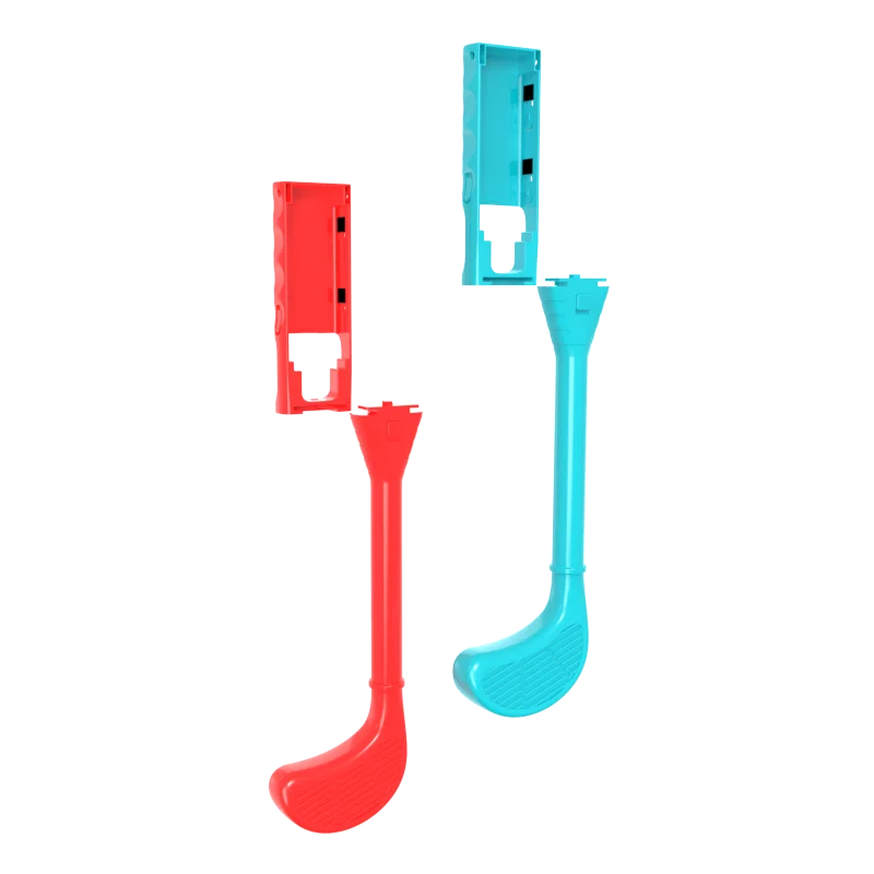 Golf Grips Clubs 2 Pieces Set Compatible With Mario Golf Super Rush For Nintendo Switch Joy Pad Grips