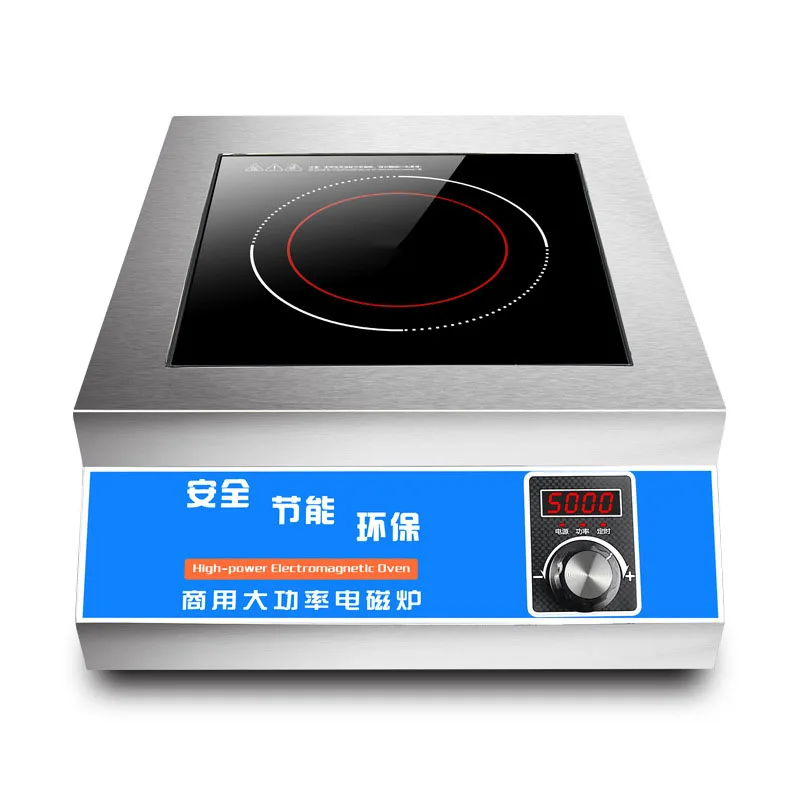 

5000W Home High Power 5KWXP Induction Cooker Flat Authentic Knob Type Restaurant Cooking Stove