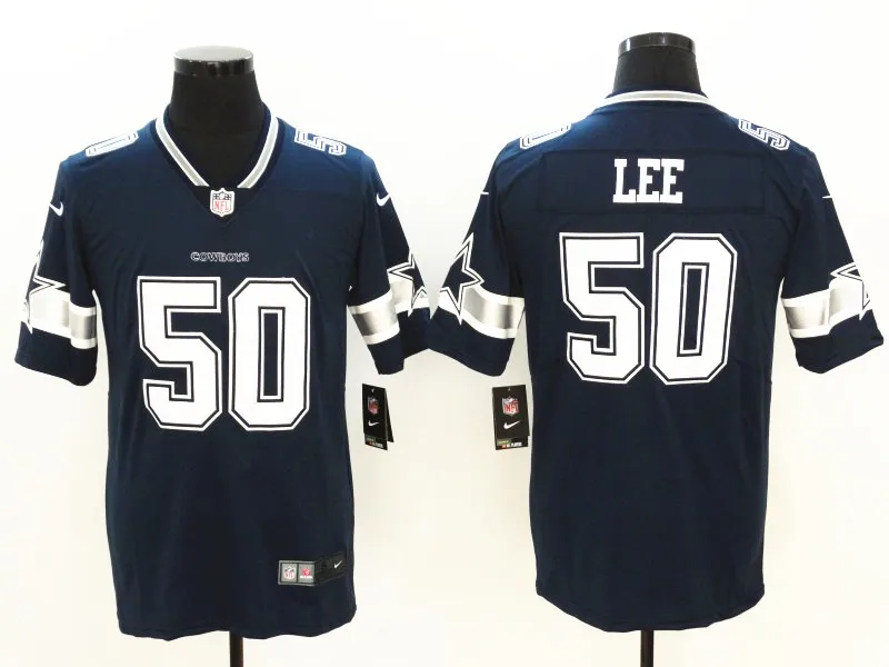 AS PICTURE Топ для мужчин Dallas Sean Lee Randy White Cole besley Jaylon Smith Leighton Vander Esch Dez Bryant Vapor Untouchable Jersey - Цвет: AS PICTURE