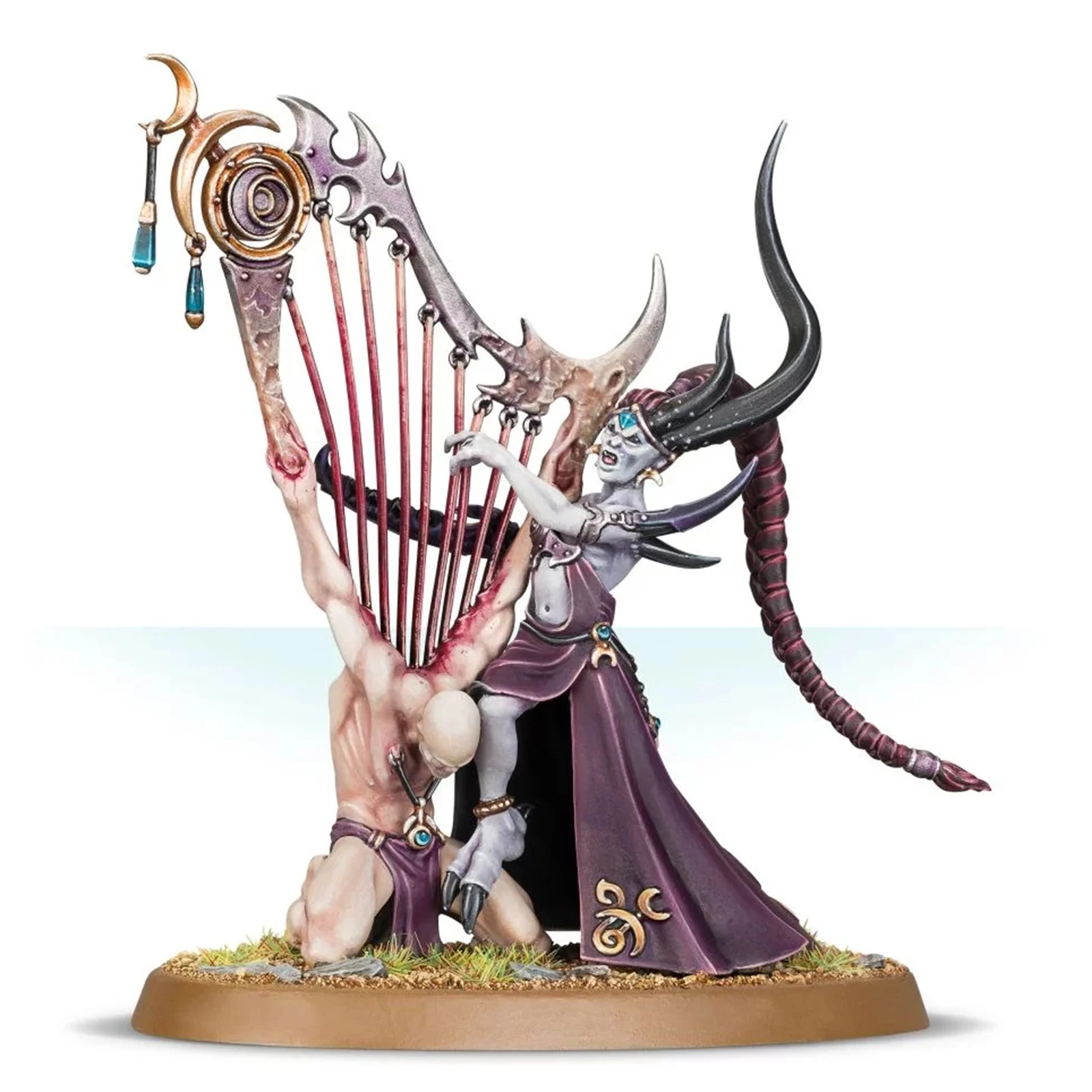 Fiends of Slaanesh(новая модель), со свободной адской Enraptress