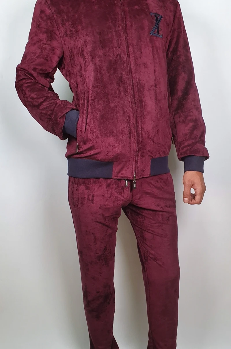 BILLIONAIRE Sportswear set men new Fashion casual cotton RED zipper England outdoor Business big size M-4XL free shipping