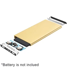1*7566121 солнечное зарядное устройство чехол DIY Коробка двойной USB комплект зарядное устройство для телефона фонарик портативное зарядное устройство