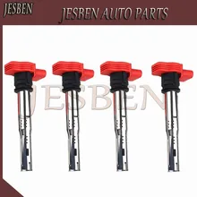 Катушка зажигания для VW Jetta Golf GTI GLI Passat Tiguan CC Touareg A3 A4 A5 A6 A7 A8 TT Q3 Q5 R8 06E905115E 07K905715F, 4 шт./лот