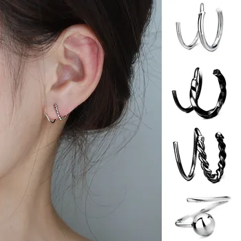 

Todorova Mini Slim Trend Hip-hop Huggie Circle Small Hoop Earrings For Women Fashion Gift for Kids Girls Baby Children